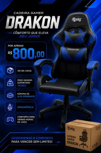 Cadeira Gamer Drakon