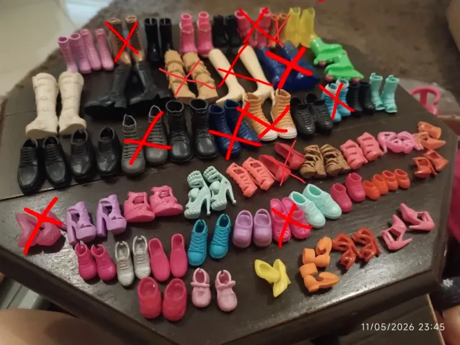 Sapatos para Bonecas (Barbie, Ken, Monster High e Similares)