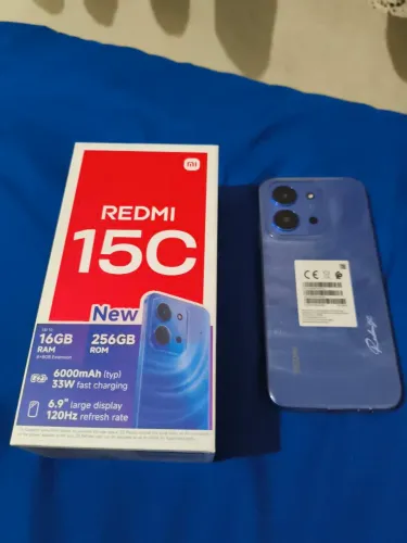 Vendo celular xaiome redmi 15c 16 gb ram e 250 