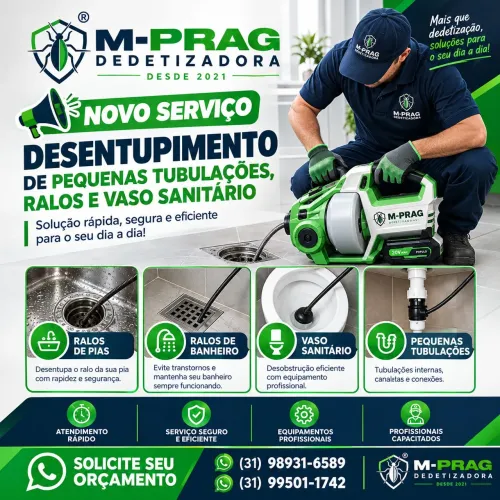 M-PRAG DEDETIZADORA - Desentupidora básica 