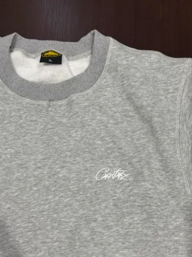 Blusa moletom Corteiz cinza GG