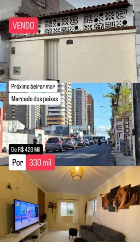Casa no Mucuripe Fortaleza CE R$160,000 de entrada + 2,200 mensal ////// próx a beira mar