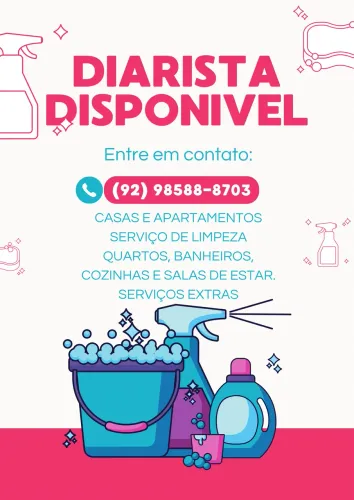 Diarista disponível