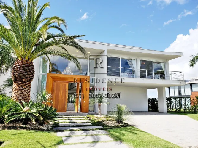 Magnífica Casa de Luxo em Condomínio na Ponta da Figueira, Eldorado do Sul-RS: 6 Quartos,