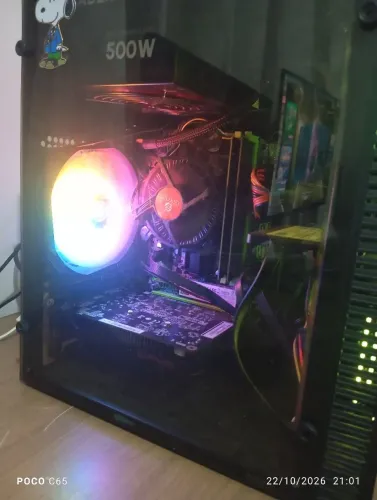 Placa mãe h110 + i5 6500