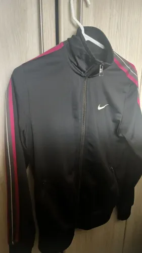 Casaco Adidas Preto e Rosa