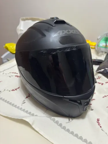 Capacete AXXIS Eagle preto fosco, tamanho 60