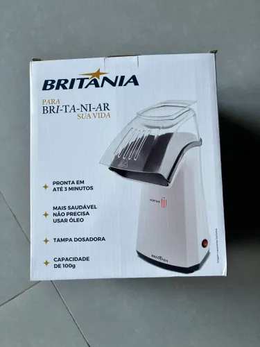 Pipoqueira Britânia Pop Time Sem Óleo Saudável 127v - NOVA