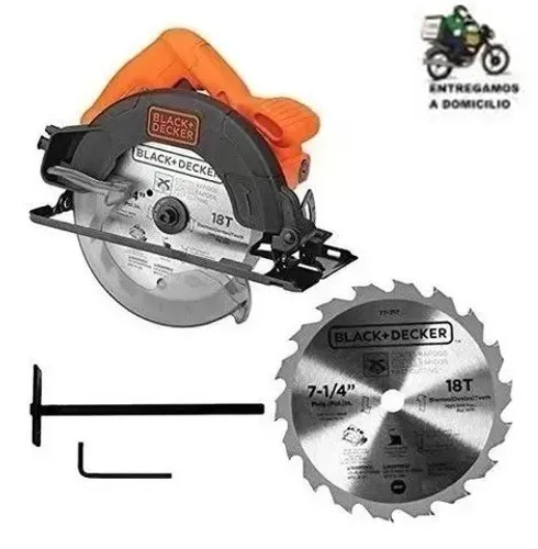 Serra Circular Black Decker 1350w 7.1/4 Pol Cs1350 Profissional