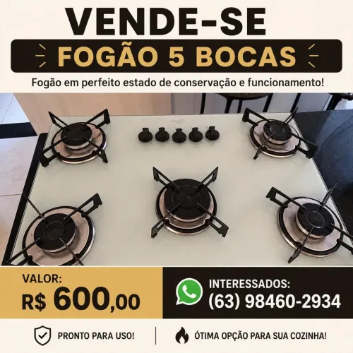 Cooktop 5 bocas - Fischer