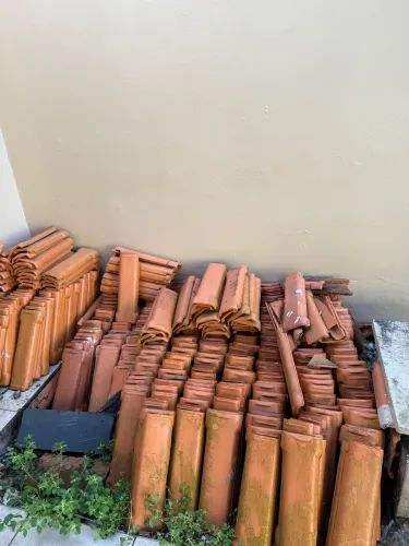 Telha portuguesa colônia (novas) mais de 500 telhas