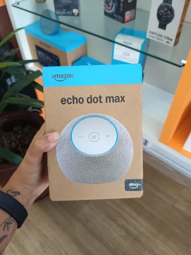 Alexa Echo Dot Max Lançamento Amazon Original Lacrado