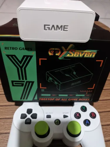 Vendo ySeven com cartão de 128Gb vários jogos retro , play 1 e outros