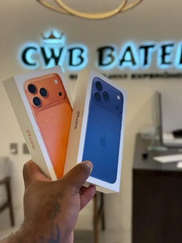 iPhone 17 Pro Max 256GB Azul ou Laranja Lacrado - Loja Fisica