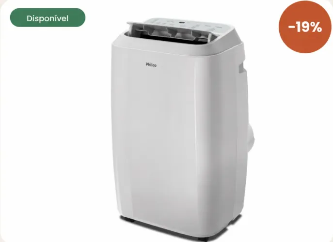 Ar-condicionado portátil Philco 12.000 BTUs