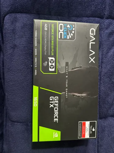 Placa de vídeo GeForce gtx 1650