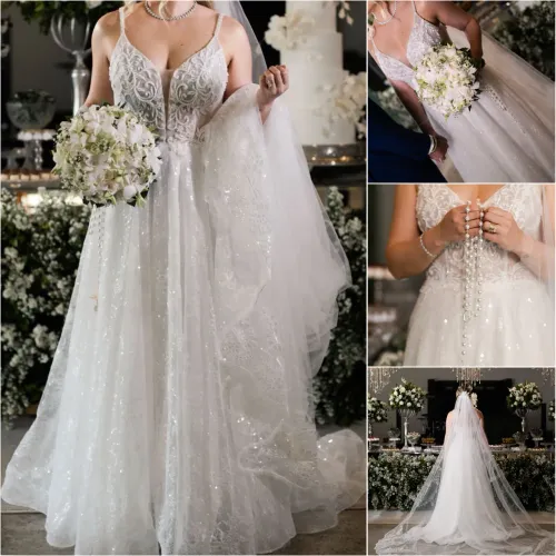 VESTIDO NOIVA - MARIE BLANC