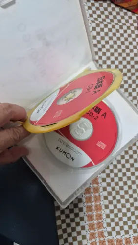 CDs Kumon japonês A, 2A, 3 A e 4 A
