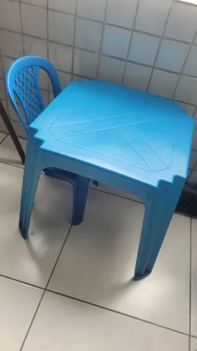 Kit mesa e cadeira infantil