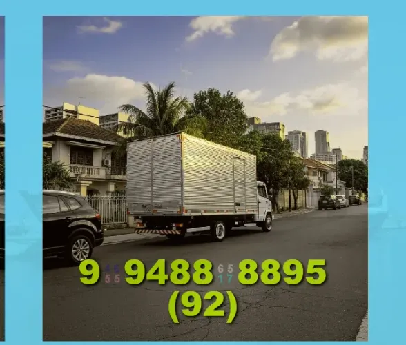 Mudança DJ 92 9.9488.8895 profissional e rápida em Manaus
