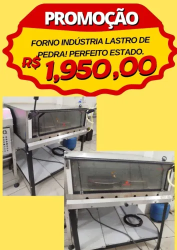 Forno industrial para pizzaria 