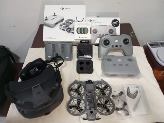 DJI NEO 2 COMPLETO + GOOGLES N3 + DJI FPV Remote Controller 3 