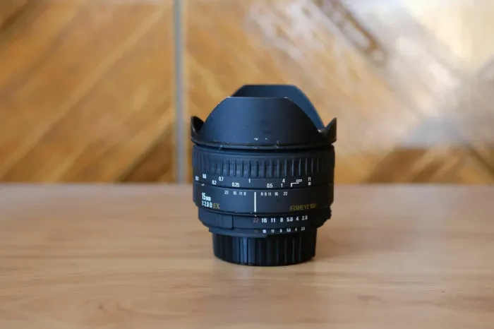 Lente Sigma Fisheye 15mm f2,8