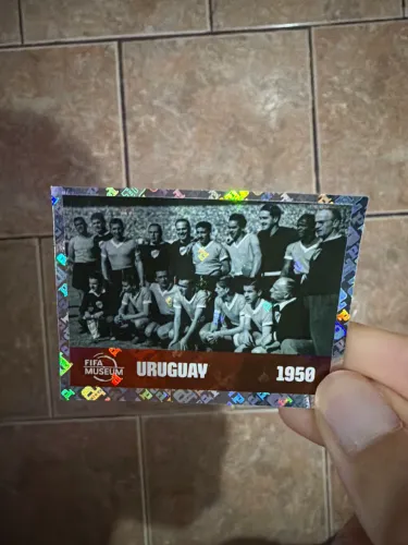 Figurinha Brilhante 2026 - Uruguai 1950