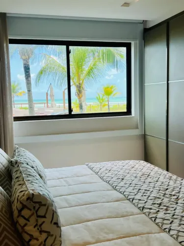 Apartamento Térreo Beira-Mar no Polinésia Resort | 115m² | 3 Suítes | Exclusividade em Mur