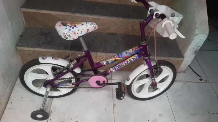 Bicicleta feminina aro 16 personalizada