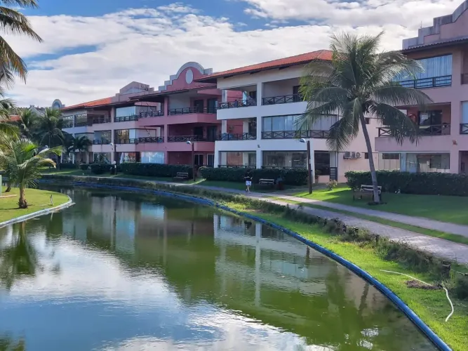 Excelente Apartamento no Resort  Água Ville no Porto das Dunas Otima Localização (Nascente