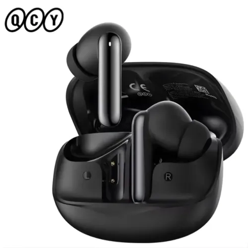 Fone Sem Fio QCY Melobuds N50 Bluetooth 5.4 ANC Ativo 6 Microfones Gamer Conexão Dupla