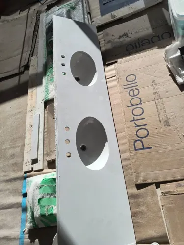 Bancada Aglostone Branco - Cuba Dupla