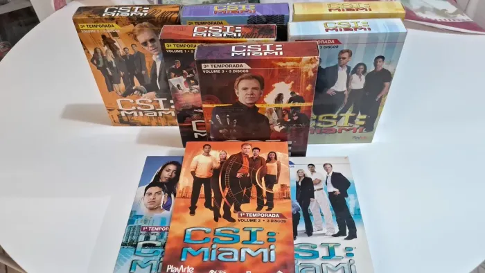 CSI MIAMI 3 TEMPORADAS ORIGINAIS 9 BOXES