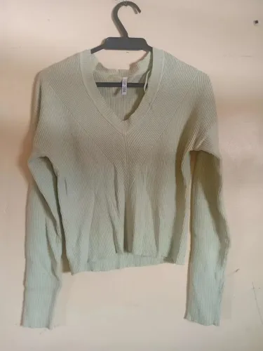 Sueter Verde Claro Feminino P/M