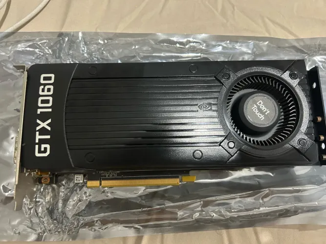 Placa de vídeo GTX 1060 6G