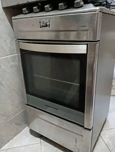 Fogão Brastemp com exaustor 