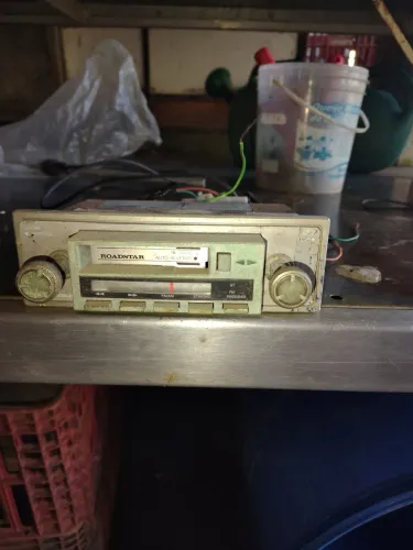Auto rádio antigo 