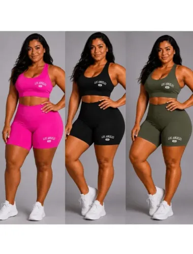 Conjunto Fitnes Plus Size