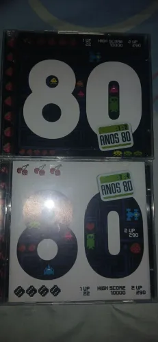 Box com 4 cds anos 80