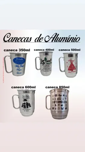 Copos e canecas personalizado