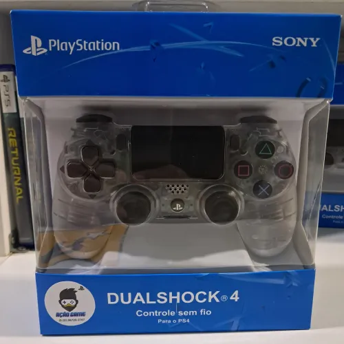 JOYSTICK  PS4 - LINHA PREMIUM CRYSTAL 
