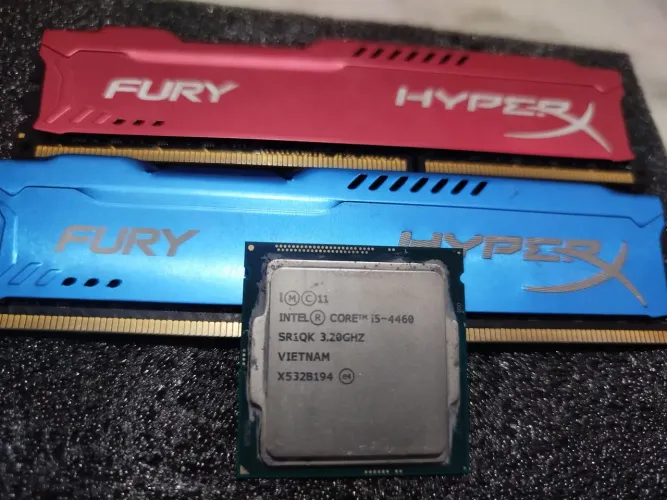 KIT memória ram + processador + Air cooler