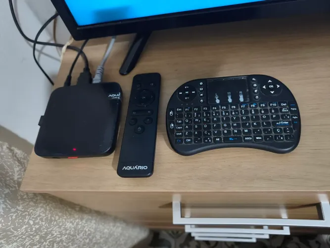 Tv box Aquário STV 3000 PLUS 4K Android