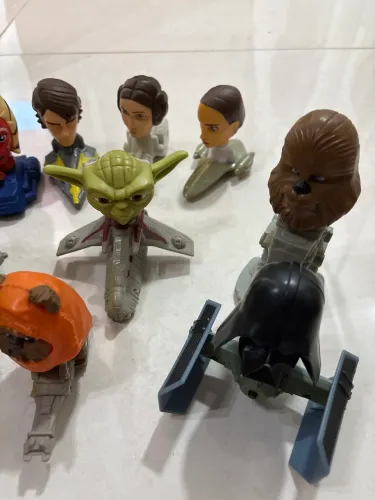 Coleção star wars naves 