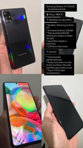 A 71 Samsung 128gb