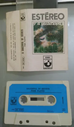 Fita K7 Cassete PINK FLOYD A Saurceful of Secrets