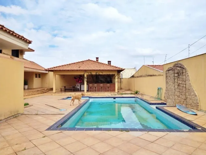 Casa para locação no Jd Presidente, com 4 quartos, com 501 m², piscina, Londrina.