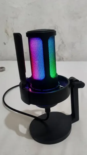 Kit Completo Fifine Ampligame A8 RGB + Braço Articulado (Na Caixa)