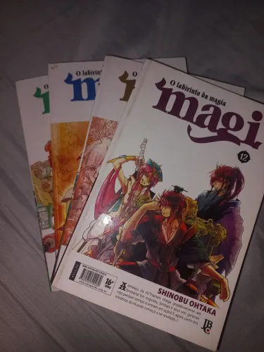 Mangá Magi 9-12